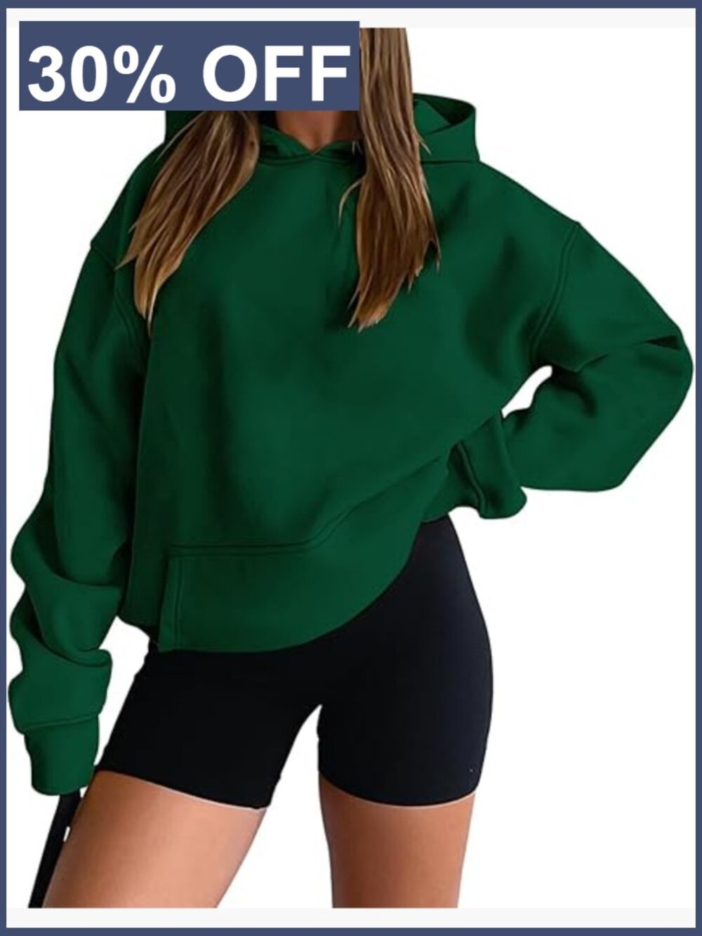 Women's Fashion Hoodie Pullover Sweatshirt Long Sleeve Kangaroo Pocket Casual